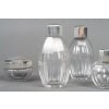 CHRISTOFLE/ BACCARAT – Ensemble de 5 flacons ART DECO circa 1930 22