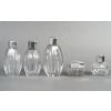 CHRISTOFLE/ BACCARAT – Ensemble de 5 flacons ART DECO circa 1930 36