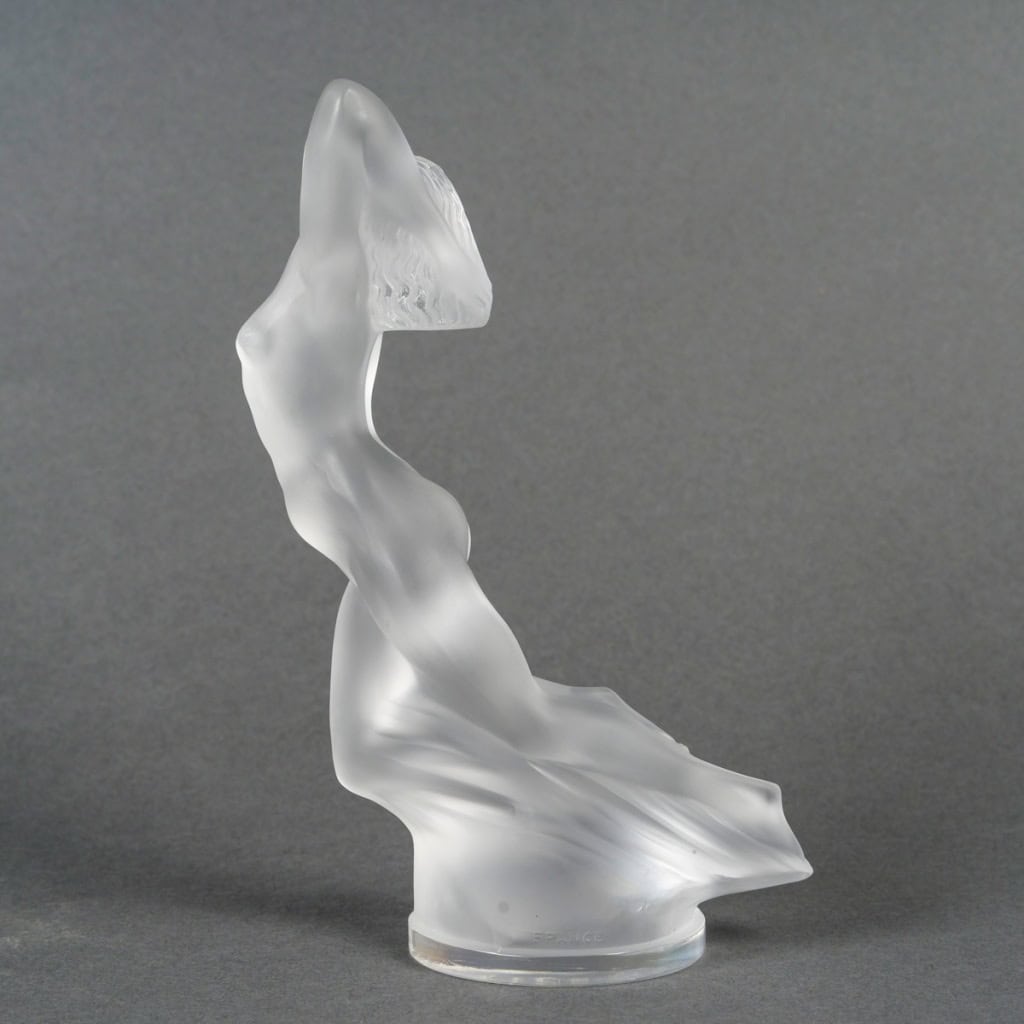 1929 René Lalique – Mascotte Automobile Vitesse Verre Blanc 5