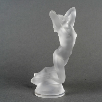 1929 René Lalique – Mascotte Automobile Vitesse Verre Blanc