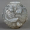 1924 René Lalique – Vase Formose Verre Opalescent Patiné Gris 9