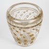 1934 René Lalique – Vase Lemna Verre Blanc Patiné Sépia 10