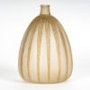 1921 René Lalique – Vase Mimosa Verre Blanc Patiné Sépia 8