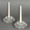 1934 René Lalique – Paire De Bougeoirs Art Déco Saint Gall Verre 11
