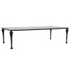 1960 Grande table basse en fer forgé par Maison Roche 9