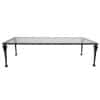 1960 Grande table basse en fer forgé par Maison Roche 10