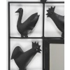 1950, Paire de miroirs en fer forgé, Atelier Marolles & Jean Touret 10
