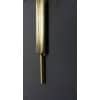 1970 Paire d’appliques murales en bronze et laiton par Maison Charles 10