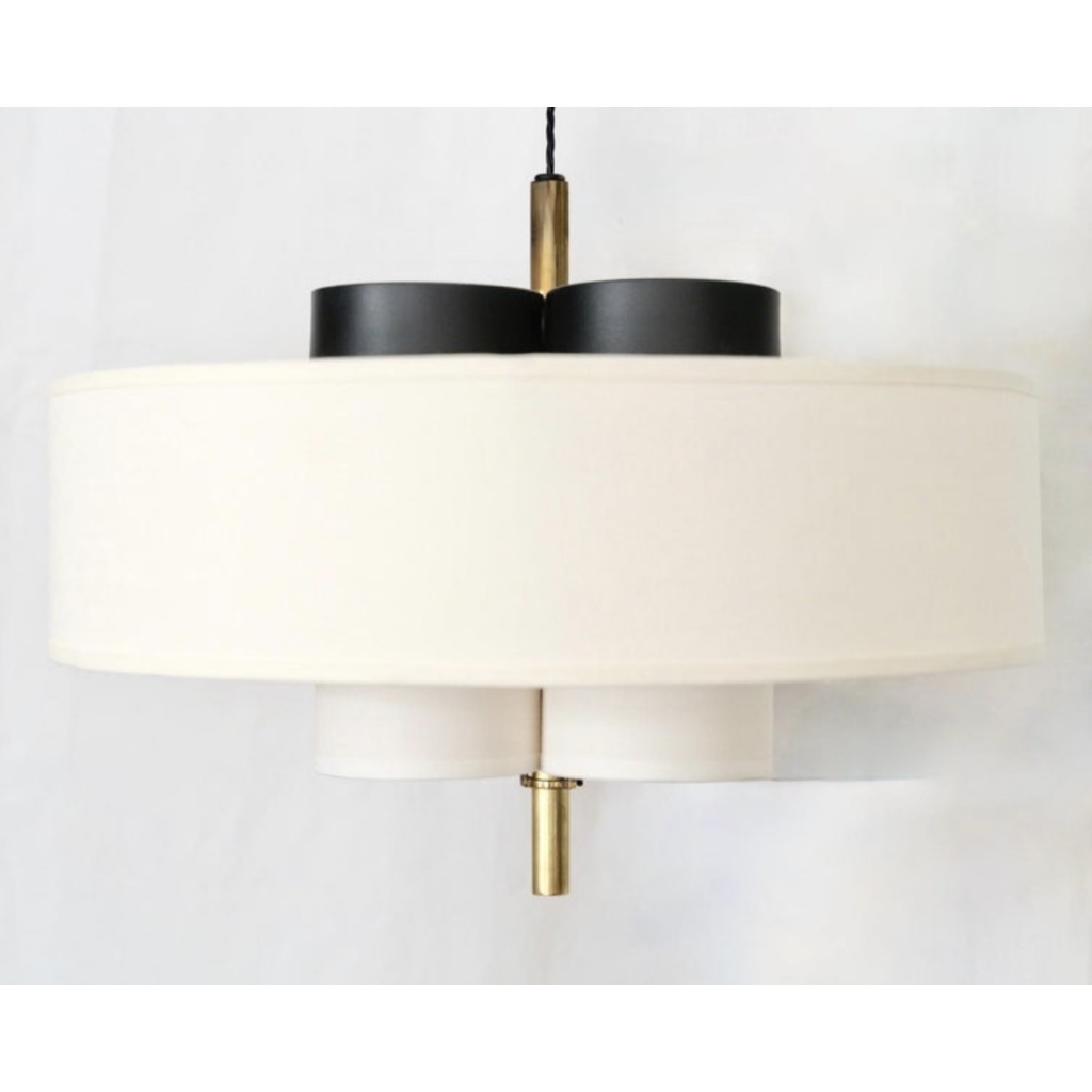1950 Grande applique Potence murale par Maison Arlus 5