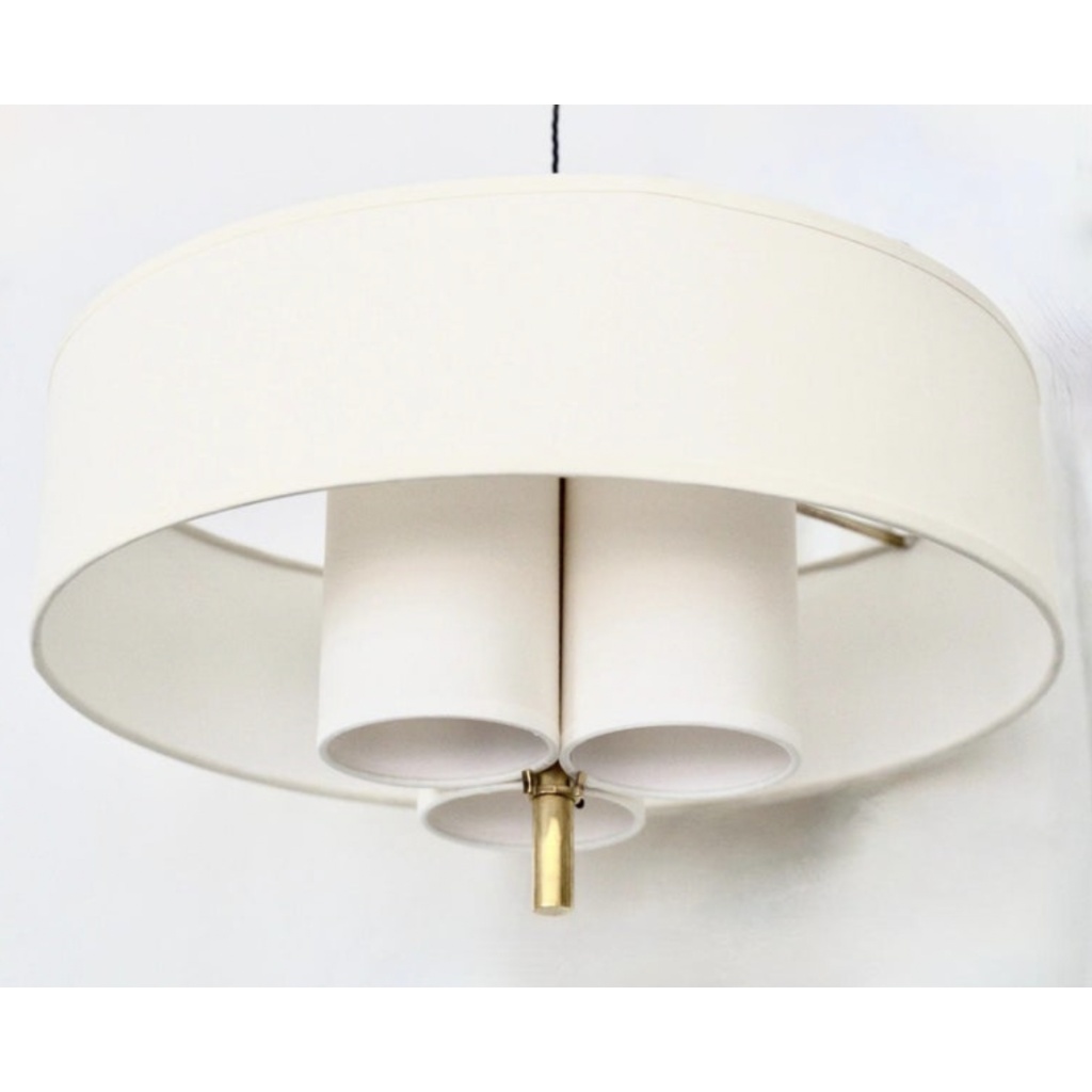 1950 Grande applique Potence murale par Maison Arlus 10