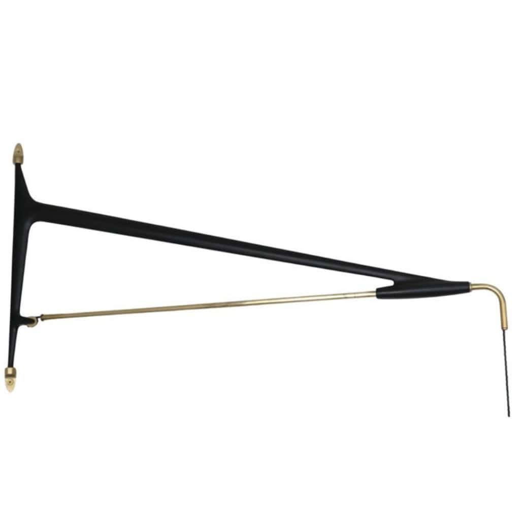 1950 Grande applique Potence murale par Maison Arlus 8