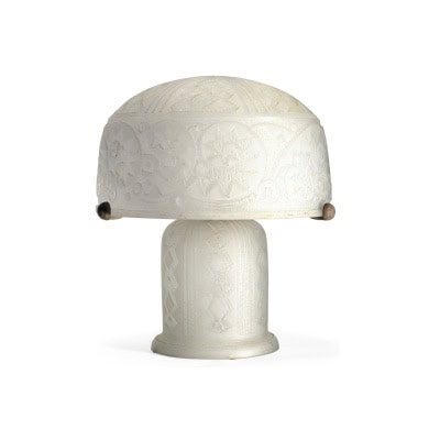1925, DAUM Nancy France Lampe champignon