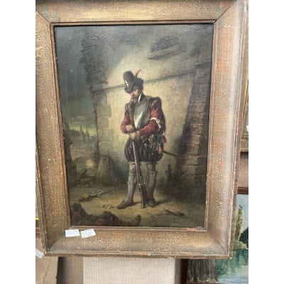Homme en arme par Herman Maurice CAUSSMANN 1820