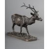 Sculpture – Le Cerf Marchant , Pierre – Jules Mêne (1810-1879) – Bronze 14