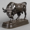Sculpture – Taureau Debout , Louis Vidal (1831-1892) – Bronze 12
