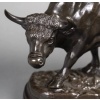 Sculpture – Taureau Debout , Louis Vidal (1831-1892) – Bronze 13