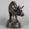 Sculpture – Taureau Debout , Louis Vidal (1831-1892) – Bronze 14