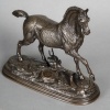 Sculpture – Le Cheval Libre , Paul – Édouard Delabrièrre (1829-1912) – Bronze 13