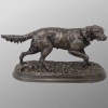 Sculpture – Chien Épagneul Français Fabio N°2 , Pierre – Jules Mêne (1810-1879) – Bronze 10