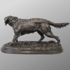 Sculpture – Chien Épagneul Français Fabio N°2 , Pierre – Jules Mêne (1810-1879) – Bronze 13
