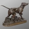 Sculpture – Chien Braque Marly , Pierre – Jules Mêne (1810-1879) – Bronze 11