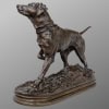 Sculpture – Chien Braque Marly , Pierre – Jules Mêne (1810-1879) – Bronze 14