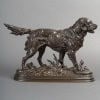 Sculpture – Chien épagneul à l’affût , Paul – Édouard Delabrièrre (1829-1912) – Bronze 14