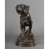 Sculpture – Chien épagneul à l’affût , Paul – Édouard Delabrièrre (1829-1912) – Bronze 15
