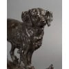 Sculpture – Chien épagneul à l’affût , Paul – Édouard Delabrièrre (1829-1912) – Bronze 16