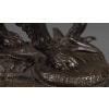 Sculpture – Chien épagneul à l’affût , Paul – Édouard Delabrièrre (1829-1912) – Bronze 22