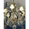 Grand lustre de style Louis XV. XIXème siècle. 6