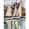 OTHON FRIESZ Emile Les voiles au port de Toulon en 1929 Huile sur toile signée et datée Certificat d’authenticité 17