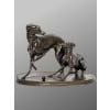 Groupe En Bronze « Deux Levrettes Jouant à La Boule » , Pierre-jules Mêne (1810-1879) 10