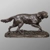 Sculpture – Chien Épagneul Français (FABIO) N°1 , Pierre-Jules Mêne (1810-1879) – Bronze 11