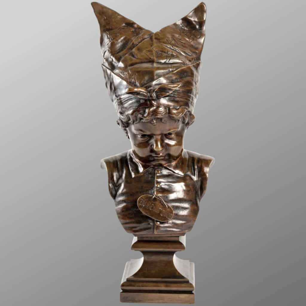 Sculpture – En Pénitence , Nicolas Lecornet Dit Lecorney – Bronze 3