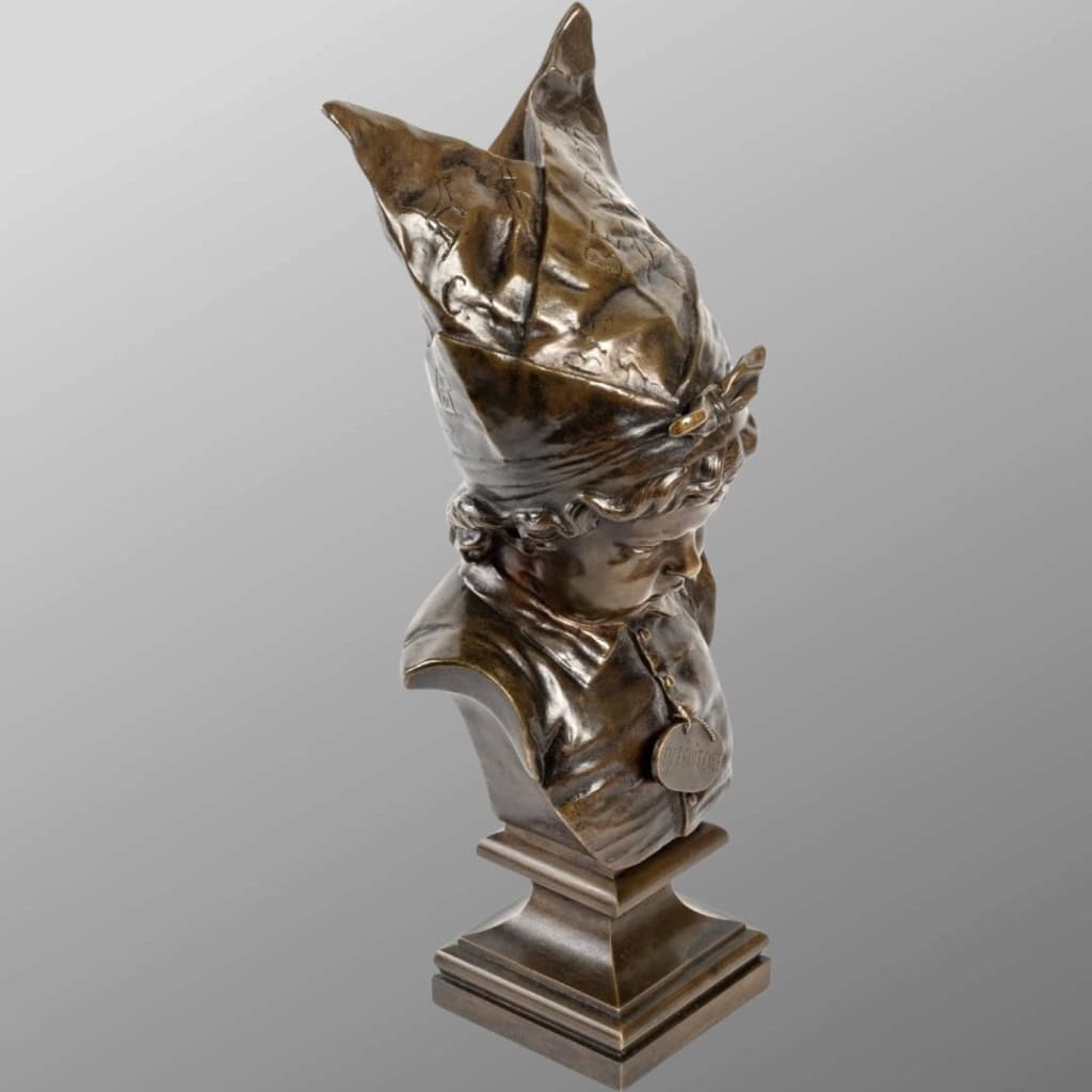 Sculpture – En Pénitence , Nicolas Lecornet Dit Lecorney – Bronze 4