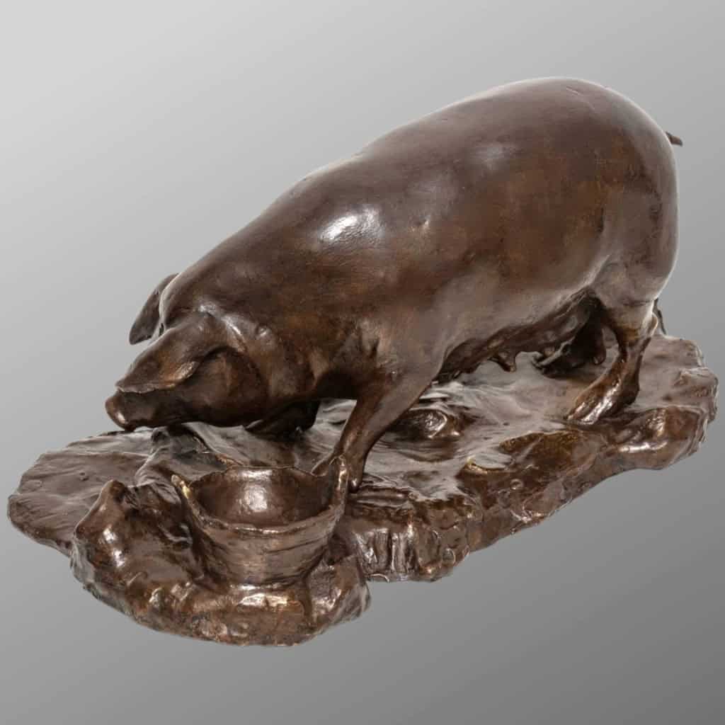 Sculpture – Truie , Tommaso Campaiola – Bronze 5
