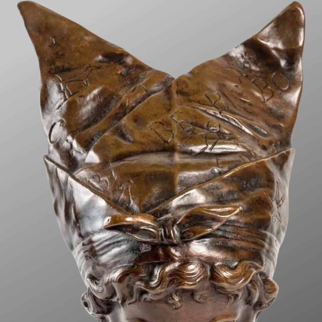 Sculpture – En Pénitence , Nicolas Lecornet Dit Lecorney – Bronze 5