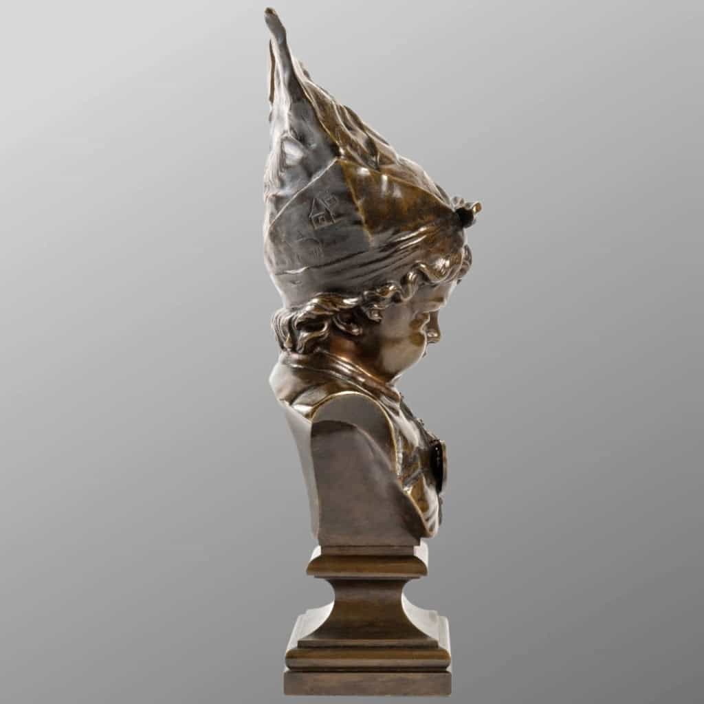 Sculpture – En Pénitence , Nicolas Lecornet Dit Lecorney – Bronze 6