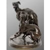 Groupe En Bronze « Deux Levrettes Jouant à La Boule » , Pierre-jules Mêne (1810-1879) 11