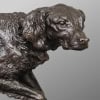 Sculpture – Chien Épagneul Français (FABIO) N°1 , Pierre-Jules Mêne (1810-1879) – Bronze 13