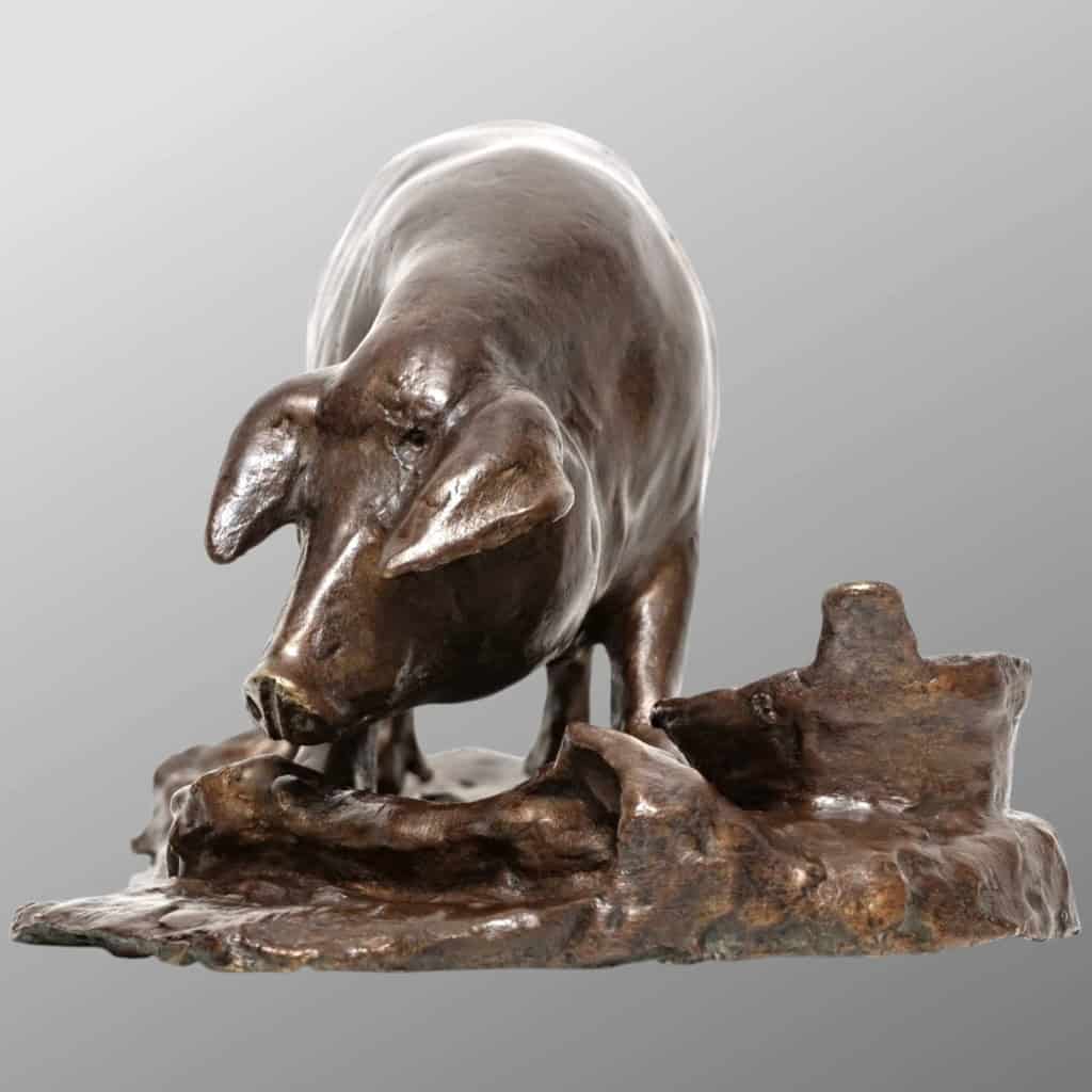 Sculpture – Truie , Tommaso Campaiola – Bronze 6