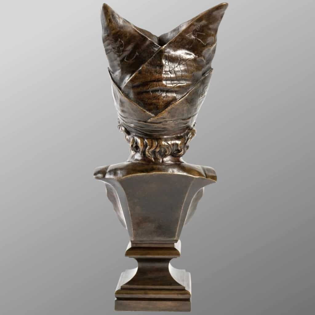 Sculpture – En Pénitence , Nicolas Lecornet Dit Lecorney – Bronze 7