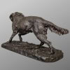 Sculpture – Chien Épagneul Français (FABIO) N°1 , Pierre-Jules Mêne (1810-1879) – Bronze 15