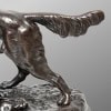 Sculpture – Chien De Chasse Au Lapin , Jules Moigniez (1835-1894) – Bronze 14