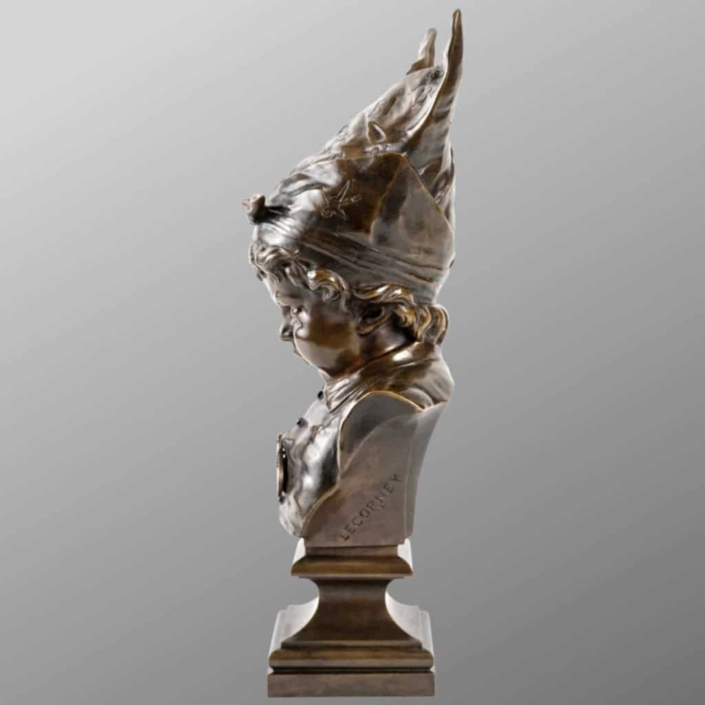 Sculpture – En Pénitence , Nicolas Lecornet Dit Lecorney – Bronze 9