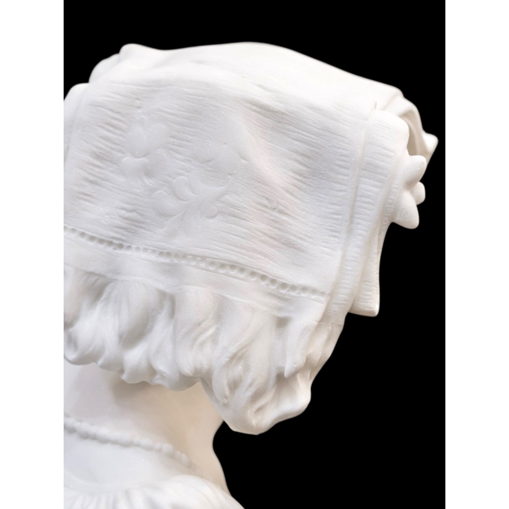 Sculpture – La Rieuse Napolitaine , Jean – Baptiste Carpeaux (1827-1875) – Marbre 10