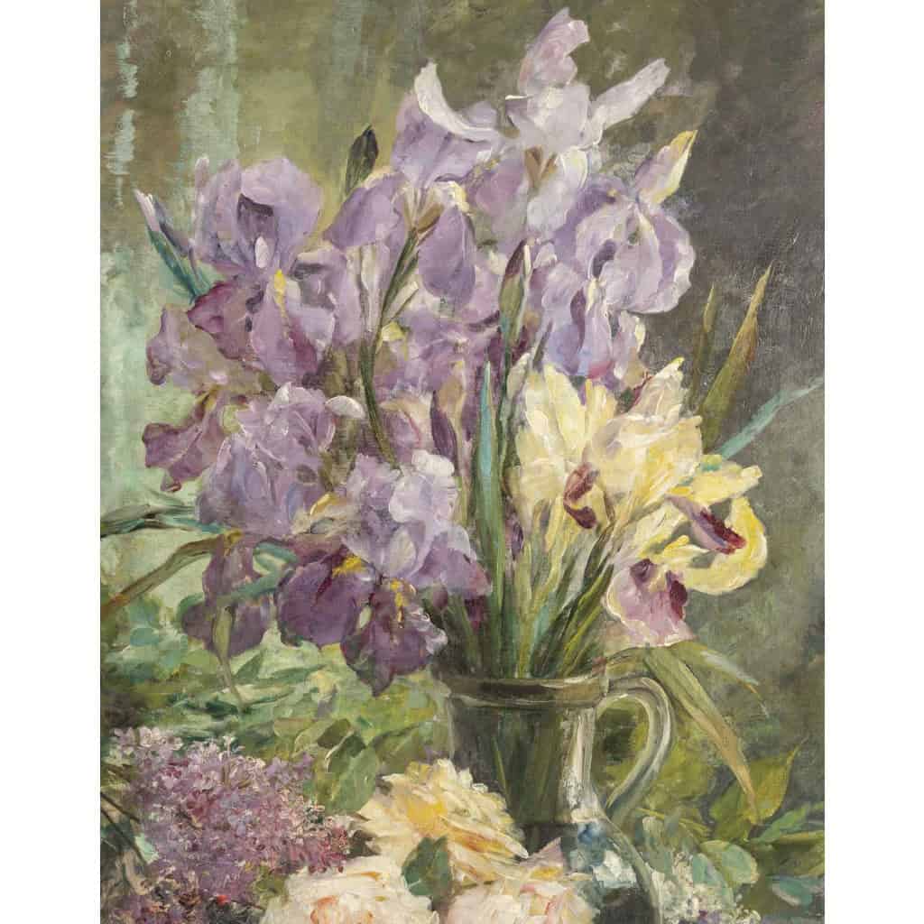 FURCY de LAVAULT (1847-1915) Les Iris et le Lilas 10