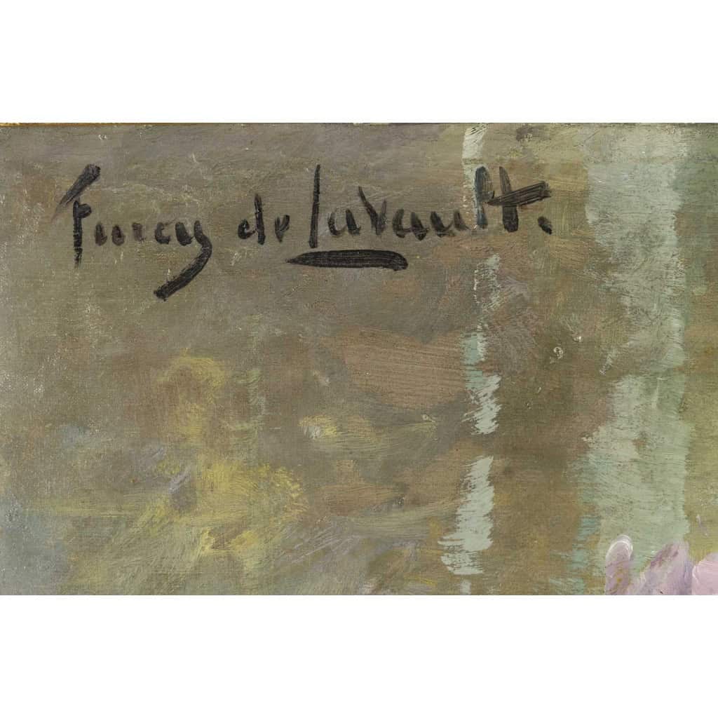 FURCY de LAVAULT (1847-1915) Les Iris et le Lilas 5