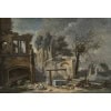 « La maisonnette perchée » Attribué à Jacques- Nicolas Julliard (1715-1790) 13